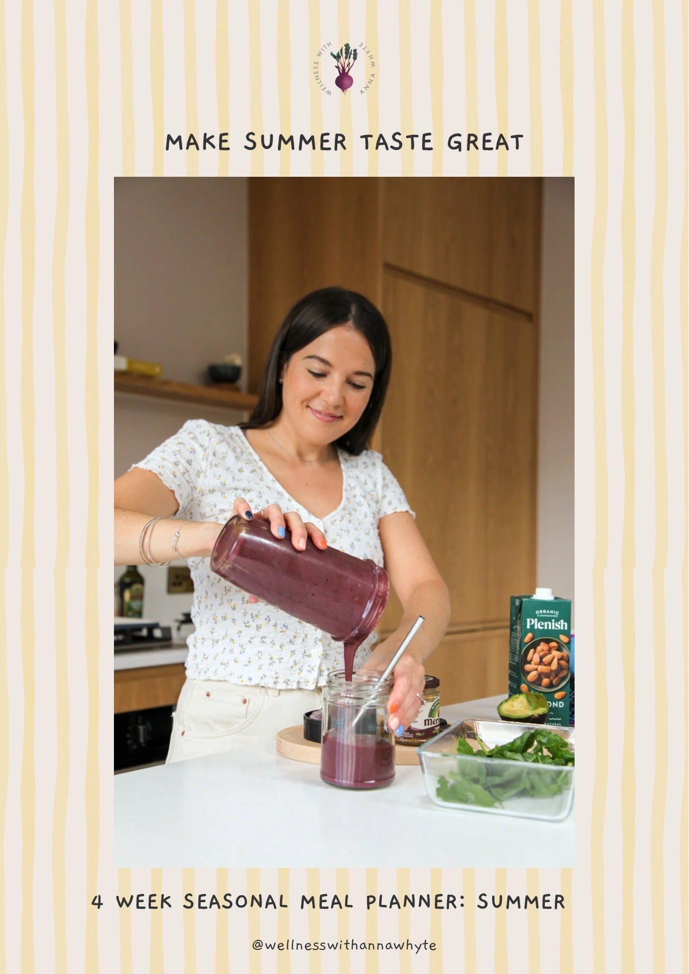 4 Week Seasonal Meal Planner - Summer